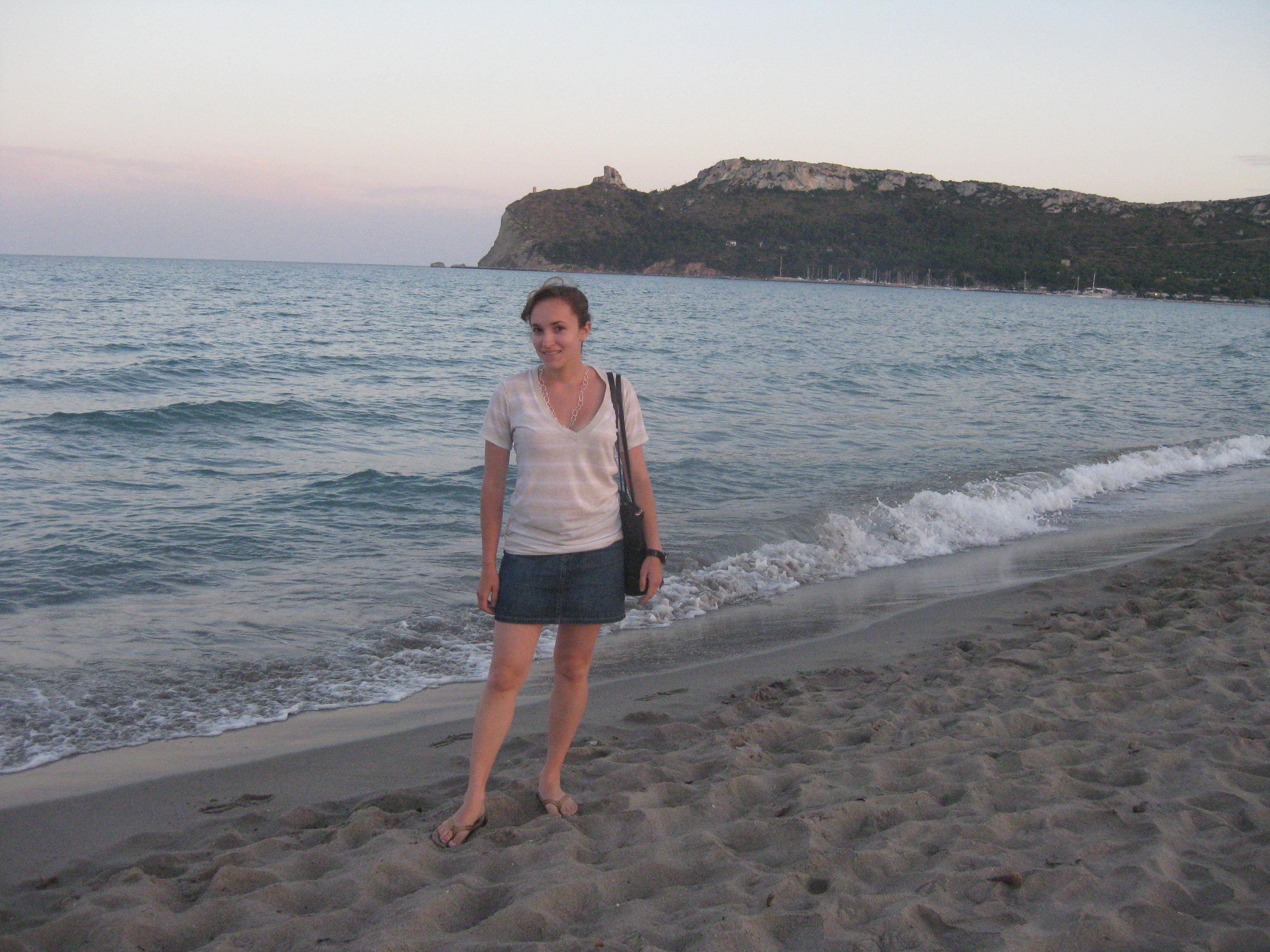 Il Poetto, the nearest beach to Cagliari