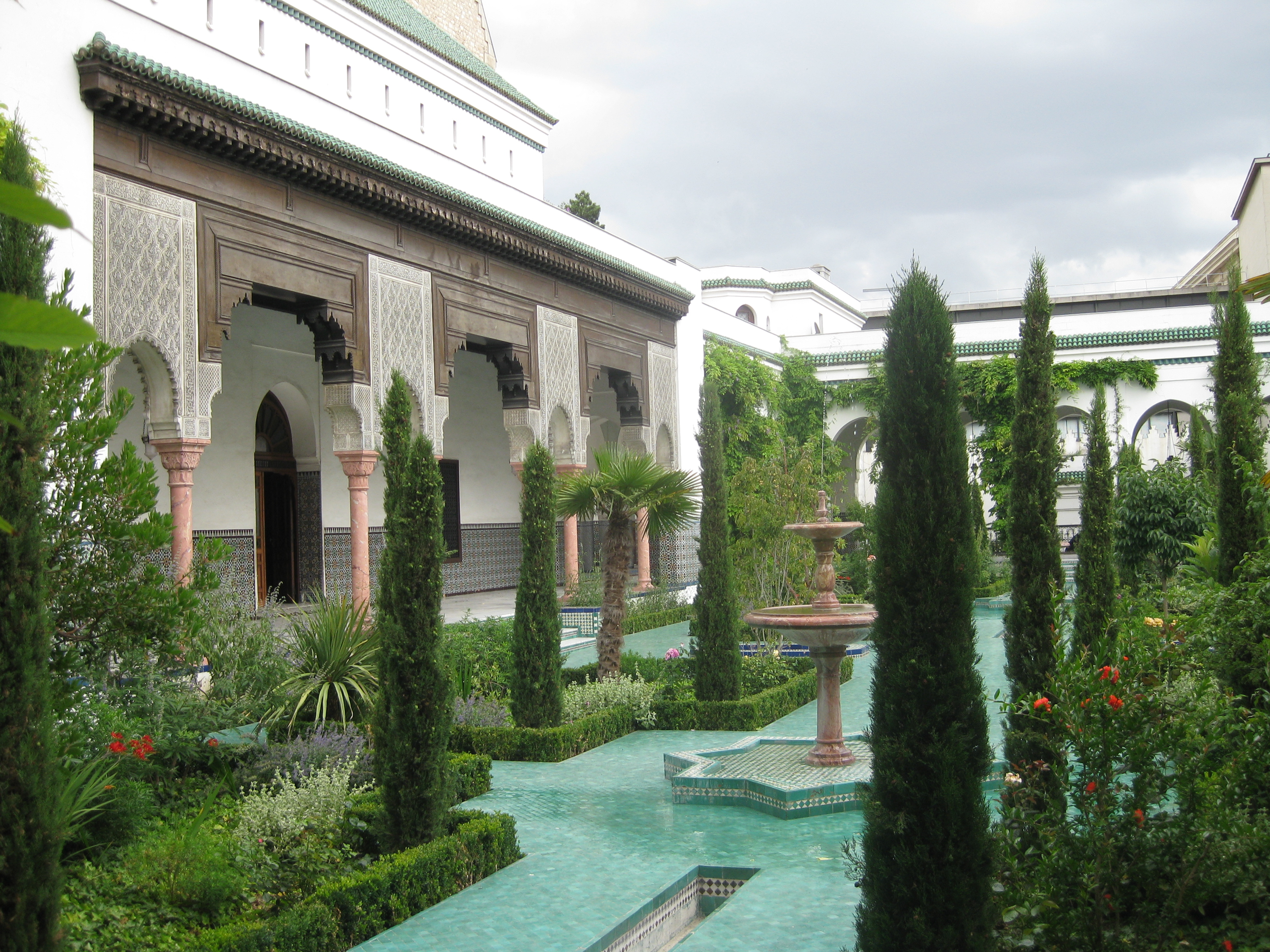 mosque courtyard