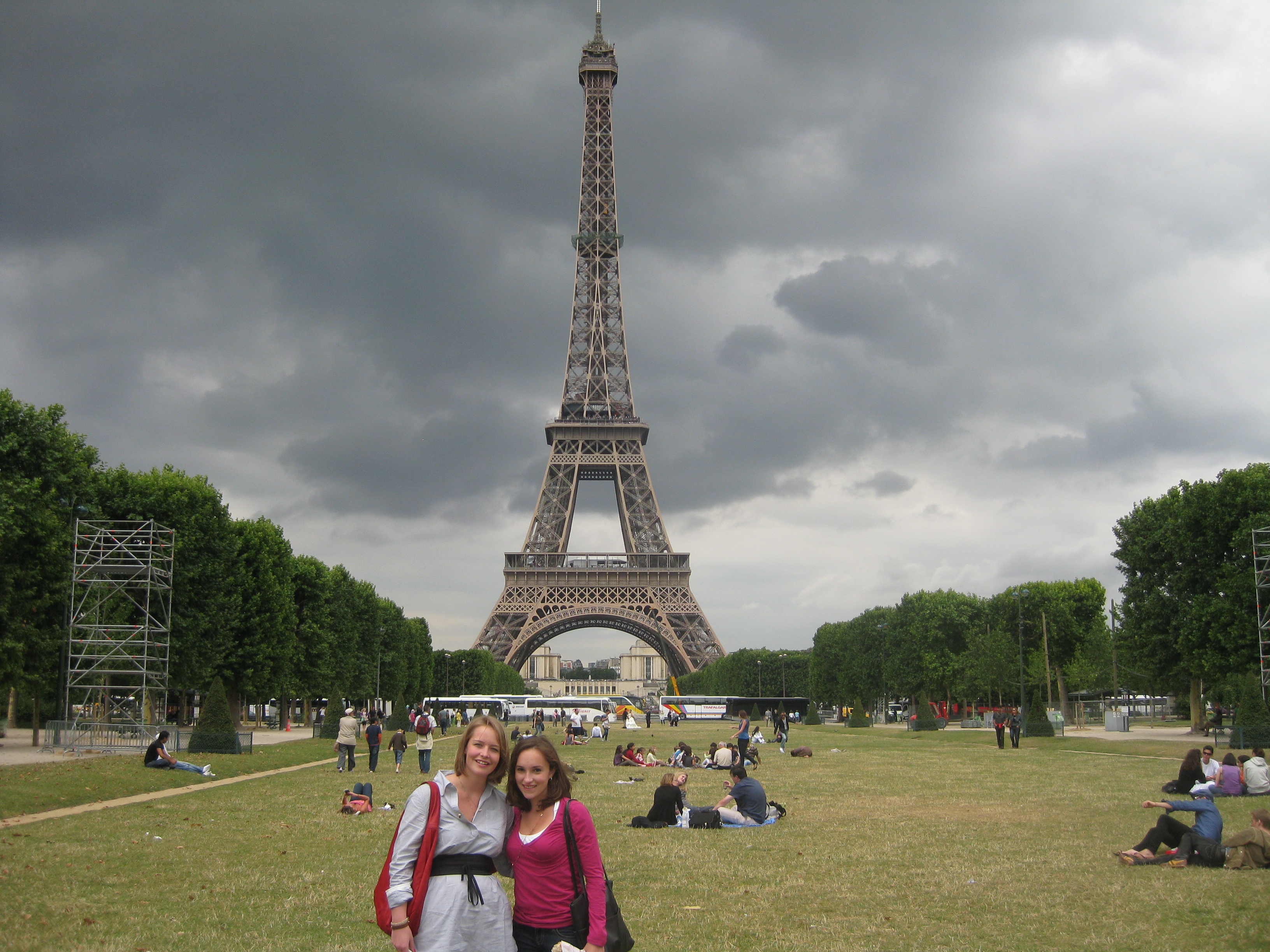 with Whitney and the Eiffel Tower
