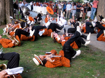 the Princeton Marching Band: never conventional