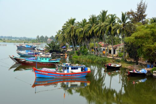boats in Hoi An